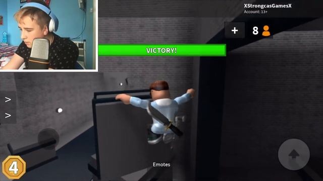 Activate The Emergency Lockdown System! | ROBLOX (Murder Mystery 2) смотреть онлайн