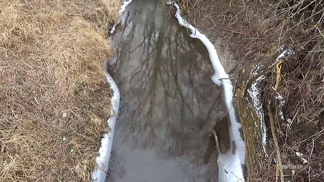 Река Гостагайка зимой смотреть онлайн