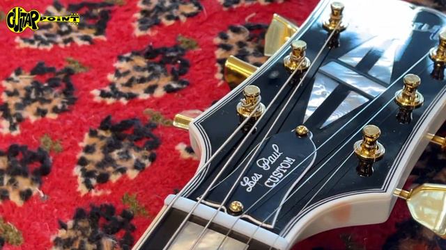 One off a kind - Gibson 1968 Les Paul Custom Reissue in Polaris White смотреть онлайн