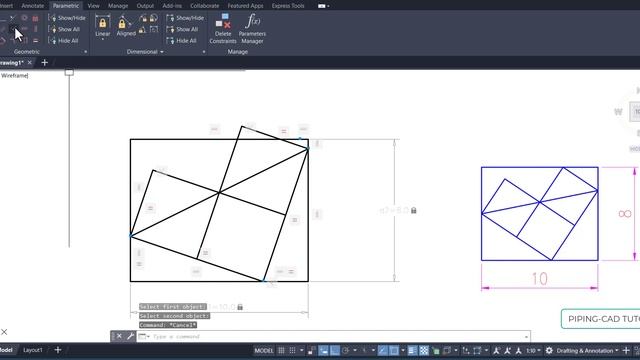 AutoCAD Exercises #18 смотреть онлайн