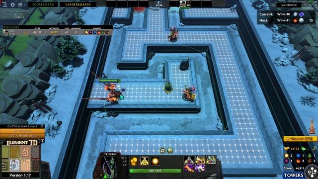 Dota 2 Element TD Top 6 in the world with 683 frog смотреть онлайн