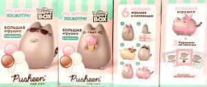 Распаковка Happy Box серия "Pusheen"