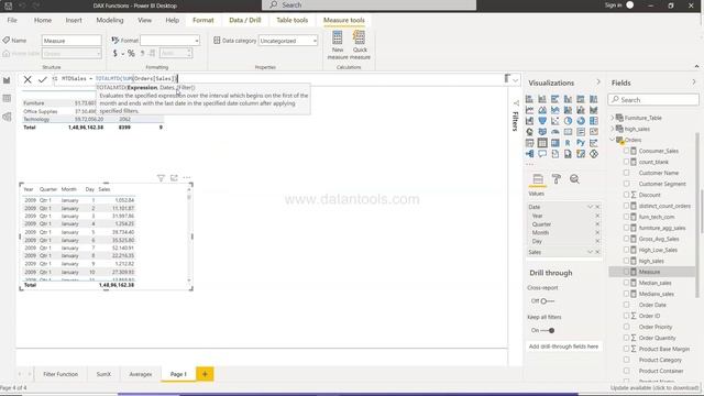 How to Calculate MTD Values in Power BI | DAX Function to Calculate Month to Date Rolling Values смотреть онлайн