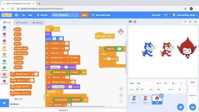 How to make online multiplayer in Scratch [Easiest Way] смотреть онлайн