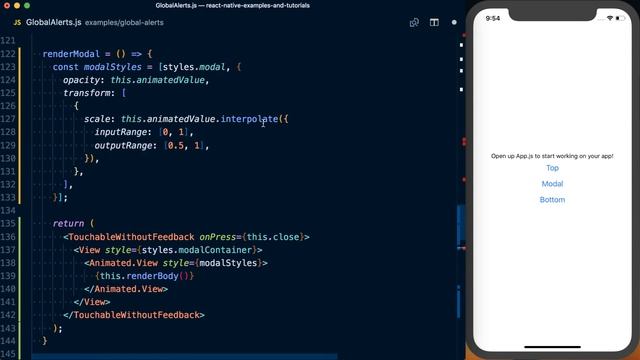 Building a Global Alert System in React Native - Custom Theming (Part 3/3) смотреть онлайн