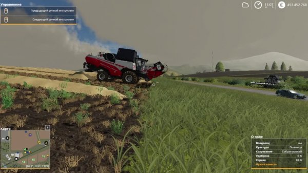 FS-2019 собираю урожай!!