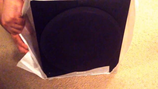 Unboxing Of Sony Sub-Woofer Model # SAW2500 смотреть онлайн