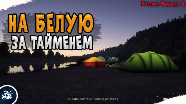 Рыбалка на Тайменя на реке Белой • Driler - Русская Рыбалка 4