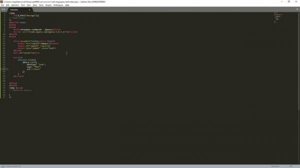 JavaScript: отправка POST запроса в PHP и  приём JSON