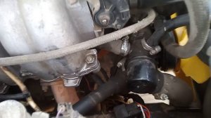 Установка электро подогревателя двигателя на Ниву Шевроле.