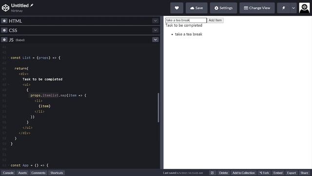 Reactjs Tutorial: todos app смотреть онлайн