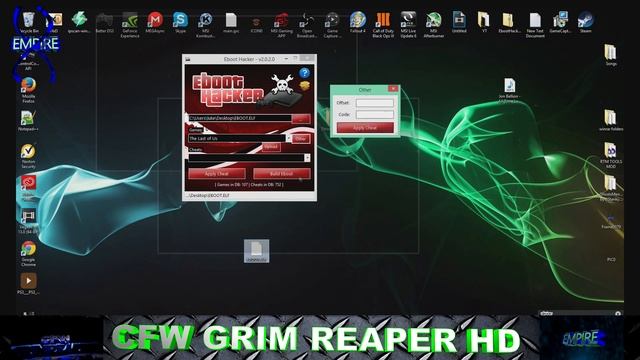 How to use eboot hacker V2 make a eboot with mods for any game + DL смотреть онлайн