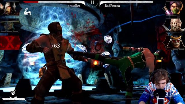 РЕЙДЕН INJUSTICE 2 (АЛМАЗНЫЙ ДАМАГЕР) UPDATE 1.16 || MORTAL KOMBAT X MOBILE смотреть онлайн