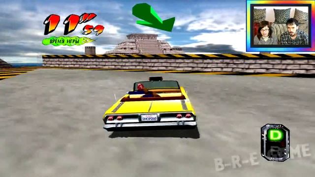 Crazy Taxi 3 High roller прохождение│ПЛИТЫ В ГОРОДЕ│2Ь СУПЕР X смотреть онлайн