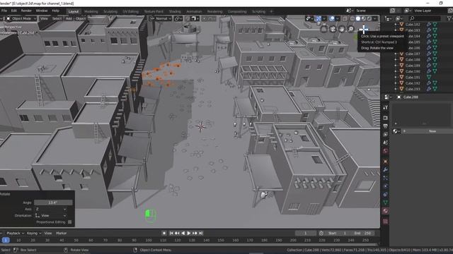 Creating a Stunning Village in Blender the last part (coloring)┃ PETER CG смотреть онлайн