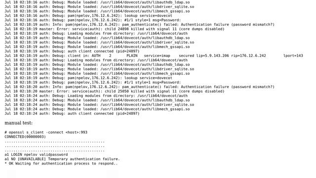 DevOps & SysAdmins: Dovecot on CentOS 6 doesn't work after update (2 Solutions!!) смотреть онлайн