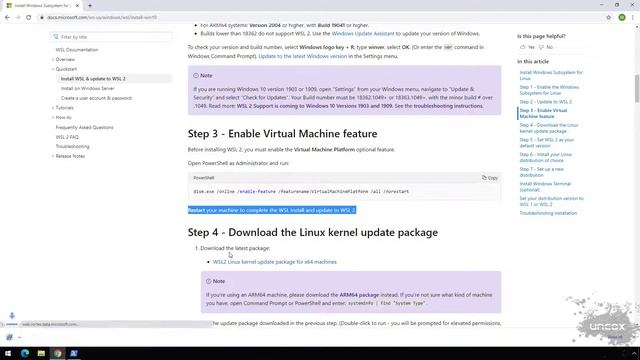 05-Install Docker with WSL2 смотреть онлайн
