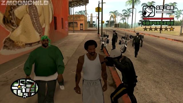GTA San Andreas - Tagging Up Turf with Homies - Sweet mission 1 смотреть онлайн