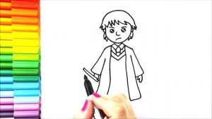 Рисунок Рона Уизли - Гарри Поттер Рисунок Рона Уизли - Как легко нарисовать Рона Уизли