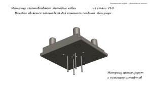 SOLIDWORKS: анимация сборки штампа