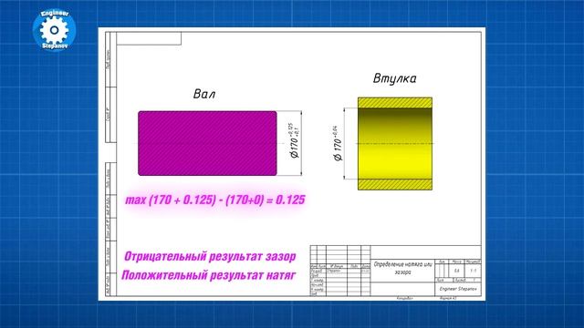 ✅КАК РАССЧИТАТЬ ЗАЗОР, НАТЯГ // ДОПУСКИ И ПОСАДКИ // ОПРЕДЕЛЕНИЕ ДОПУСКОВ // min..max смотреть онлайн