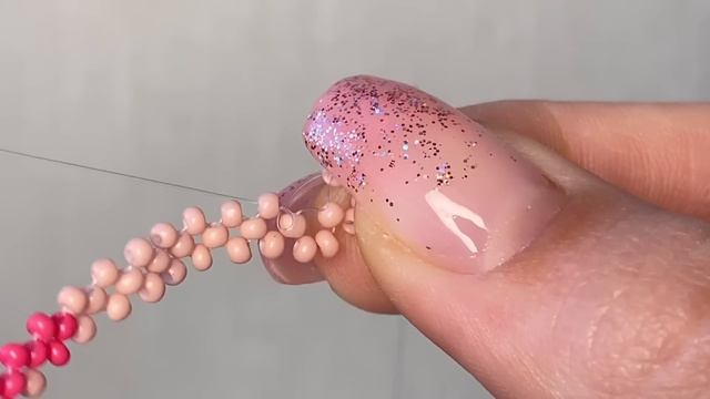 кольцо сердце из бисера | Anastasia Glukhova | смотреть онлайн