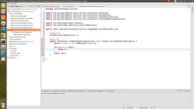 Spring Security - Autenticação via JPA parte 1 смотреть онлайн