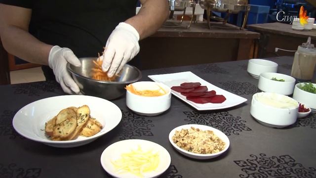 Ресторан "Мускат" - рецепт салата от шеф-повара смотреть онлайн