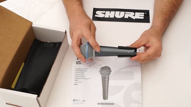Unboxing Shure BETA 58A смотреть онлайн