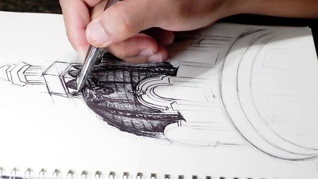 ARCHITECTURAL SKETCH | SKETCHBOOK pg.3 смотреть онлайн