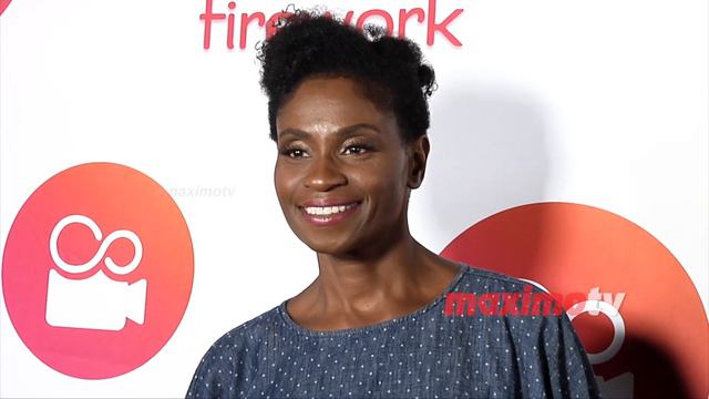 Adina Porter "Firework" App Launch Event Red Carpet смотреть онлайн