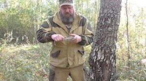 Правка любого ножа в лесу это просто!!!