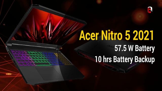 Acer Nitro 5 2021 | Acer Nitro 5 Gaming Laptop Launched With 32GB RAM 144Hz Refresh Rate Display смотреть онлайн