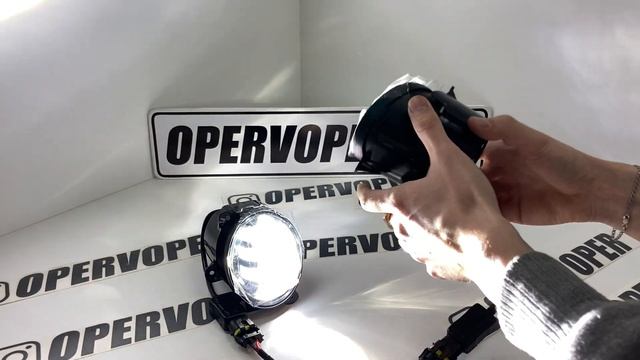 ПТФ LED Гранта/Калина/Ларгус 60W Sal-Man смотреть онлайн