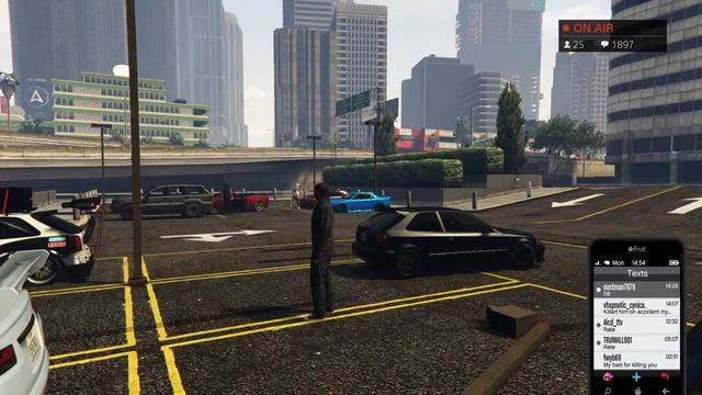 GTA V JDM Cars & Cruise Car Meet | PS4 Stream Gameplay смотреть онлайн