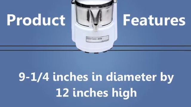 Waring PJE401 Juice Extractor смотреть онлайн