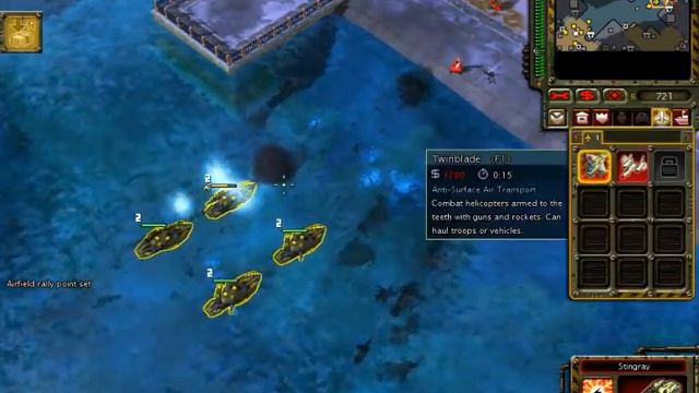 Red Alert 3 Uprising Challenge #37 (Grinder) - รถบดขยี้ความเร็วสูง смотреть онлайн