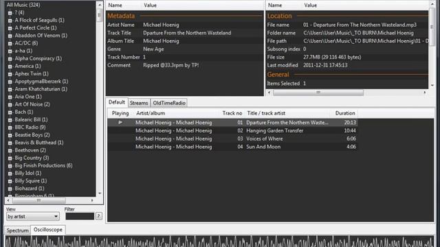Foobar2000 Desktop layout. смотреть онлайн