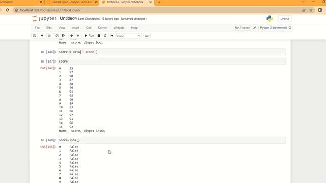 Pandas Series Operations смотреть онлайн