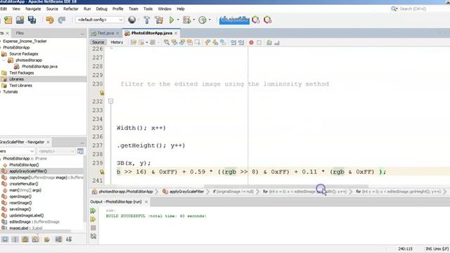 Java Project Tutorial - How To Create a Photo Editor App In Java Netbeans - Complete Java Project смотреть онлайн