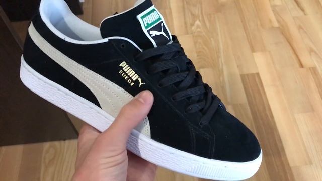 Кеды Puma Suede Classic Black - Обзор кроссовок смотреть онлайн