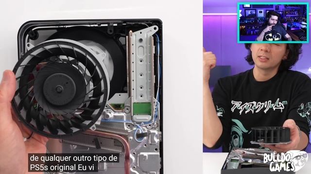 PRIMEIRO PS5 SLIM ABERTO DO MUNDO! Veja Tudo QUE MUDOU POR DENTRO! TEM METAL LÍQUIDO! смотреть онлайн