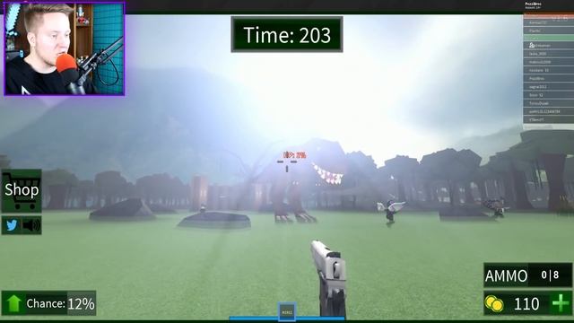 ОГРОМНЫЙ ДИНОЗАВР ПРОТИВ ПОЗЗИ! | Roblox смотреть онлайн