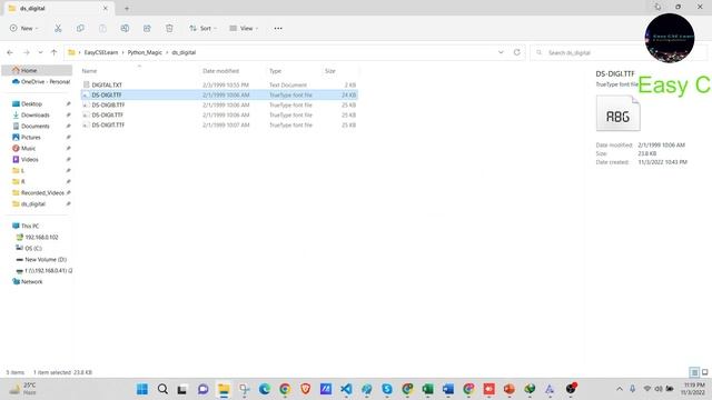 Make Custom Clock with Python | Few Line Codes | Easy CSE Learn смотреть онлайн