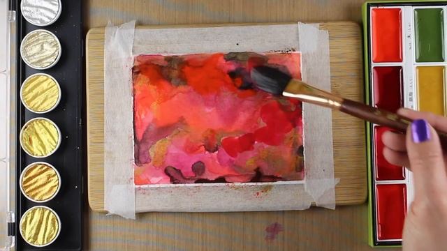 Faux Glazed Glass (background technique) смотреть онлайн