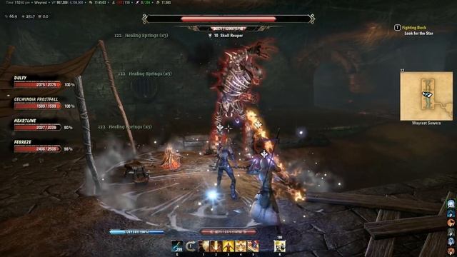 ESO Skull Reaper Veteran Wayrest Sewers Dungeon Guide смотреть онлайн