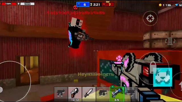 Pixel Gun 3D. Laser Cat Rifle review and damage test. Лазерная Кото-Винтовка. Обзор, Тест Урона. смотреть онлайн