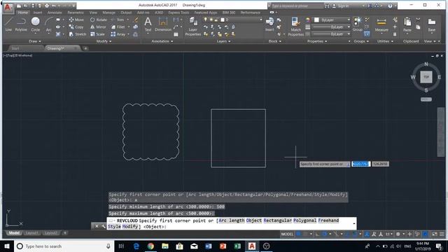 How to use command cloud in autocad-revcloud-easy cloud смотреть онлайн