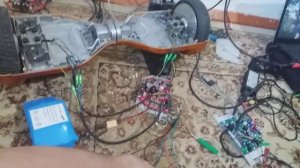 плата гироскутера . Управление кнопками