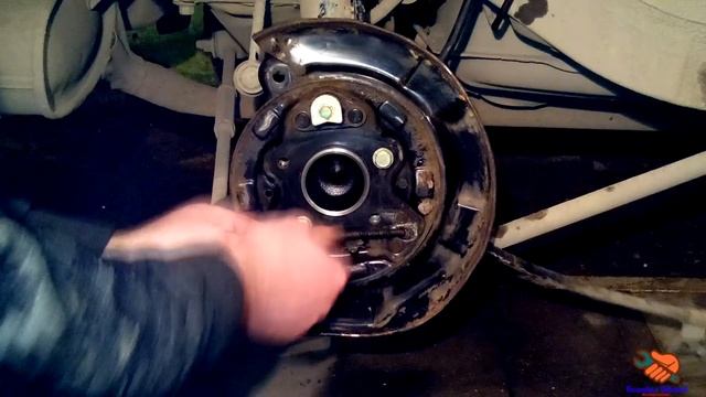 Замена задних барабанных тормозов на дисковые TOYOTA смотреть онлайн
